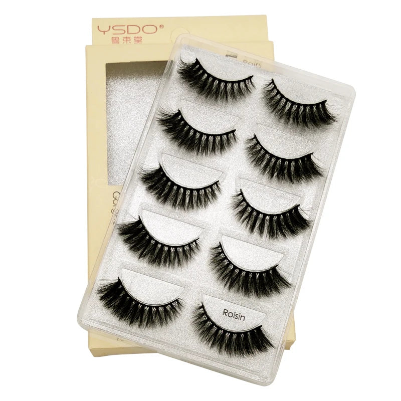 Faux Cils 3D Mink YSDO – Volume & Intensité | 3 ou 5 paires